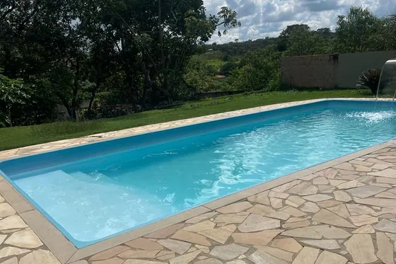 Piscina em área externa