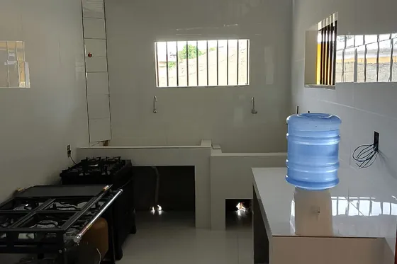 Clínica de reabilitação em Sete Lagoas - MG Cozinha com pia e fogão